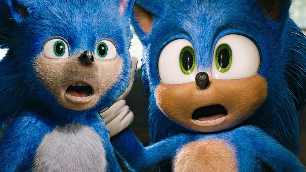 Sonic the Hedgehog CGI before and after