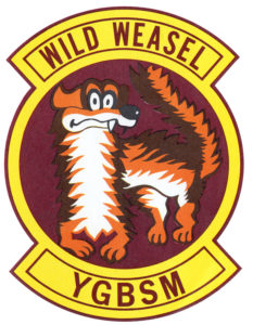 Wild Weasel military patch